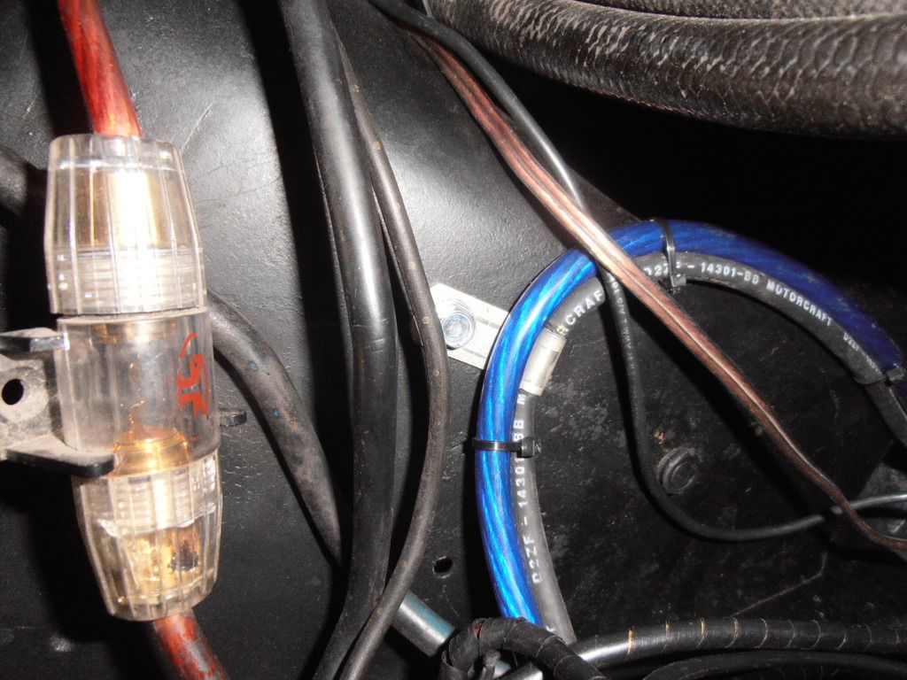 Negative battery cable ground tab '71 '73 Vintage Ford Mustang Forum