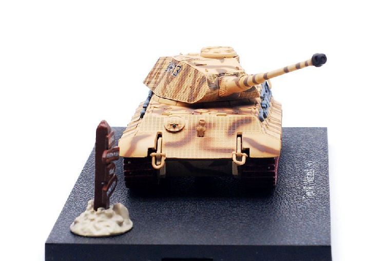 1:72 WWII German Tiger II-Wallonia 1944 Tank Army Model Toy Xmas Gift