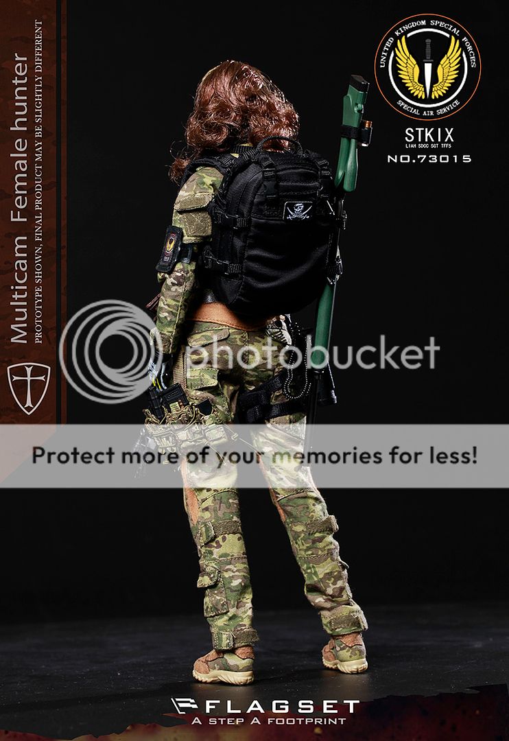 1 6 Scale Flagset Female Hunter Mc War Angel Angela 73015 Combat Shirt Military Adventure Action Figures Toys Hobbies - multicam pants roblox
