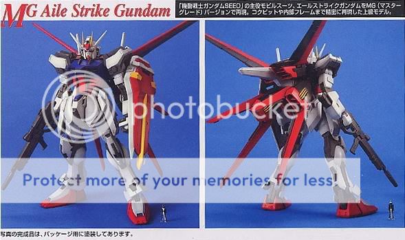 BANDAI Aile Strike Gundam MG 1/100 MODEL KIT  