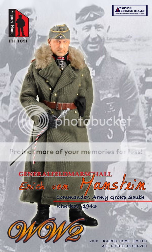 Figure Home German Commander Erich Von Manstein 1 6 Figure