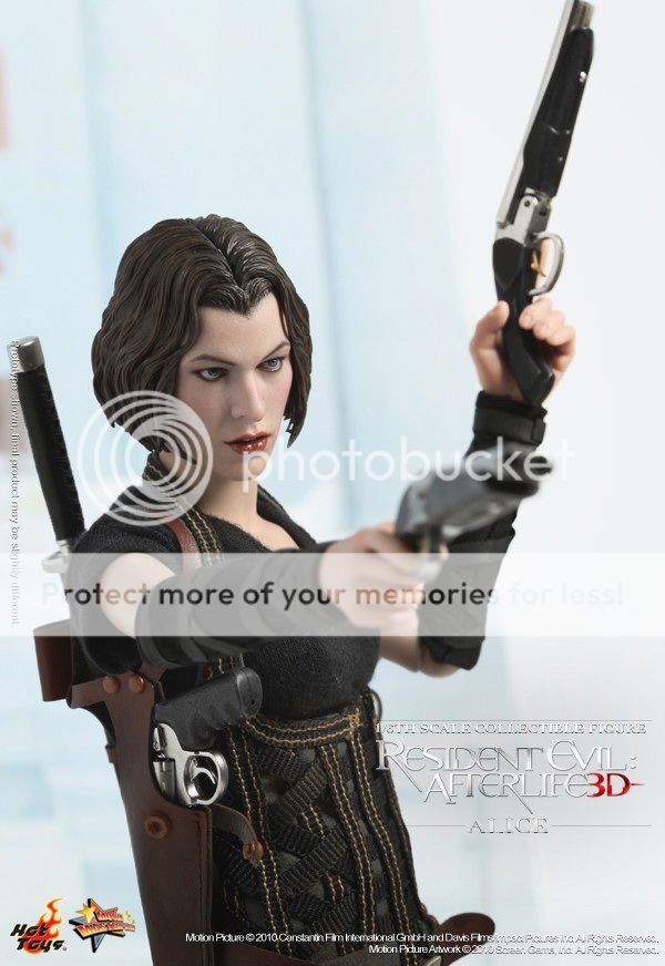 Hot Toys Resident Evil Afterlife 1 6 Alice Milla Jovovich Figure in Stock  