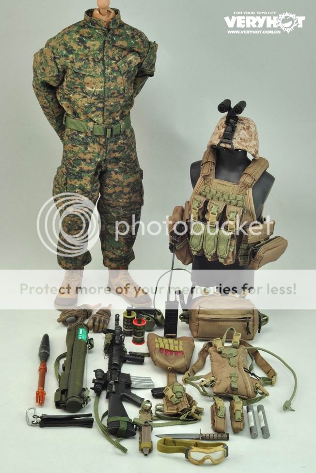 Very Hot USMC Rifleman 1/6 IN STOCK  