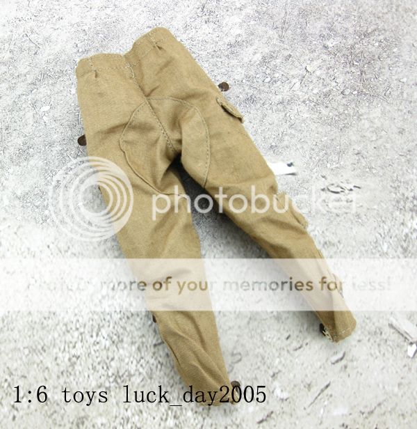 MWTOY x CRAZY DUMMY WWII German Luftwaffe Pilot Flying Trousers 1/6 