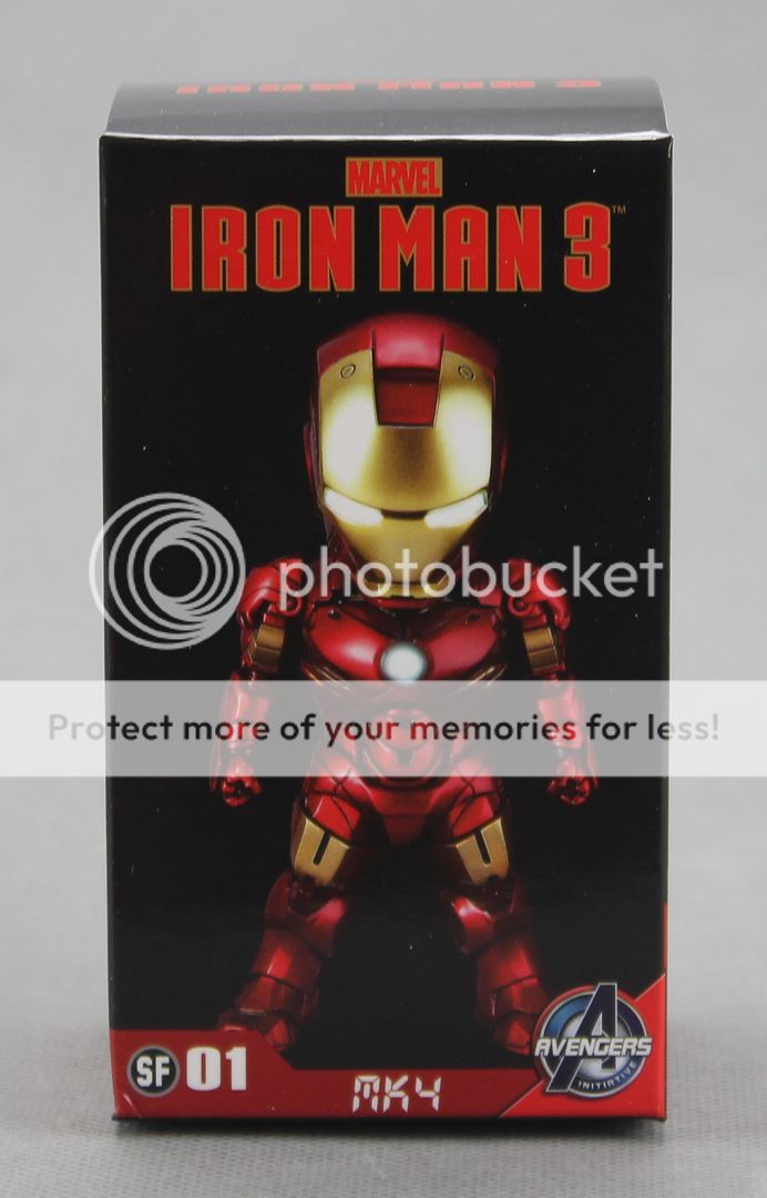 Kids Logic Marvel Iron Man 3 Mini LED Mark IV MK4 Figure Pendant