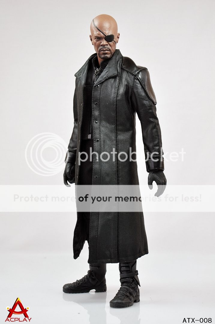 ACPLAY Avengers Shield Nick Fury Leather Coat Suit 1/6 (NO BODY & HEAD)