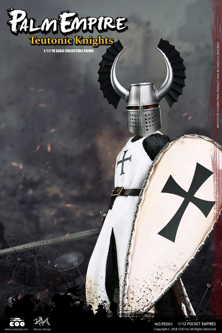 1//12 Scale COOMODEL NO.PE001 POCKET EMPIRES TEUTONIC KNIGH