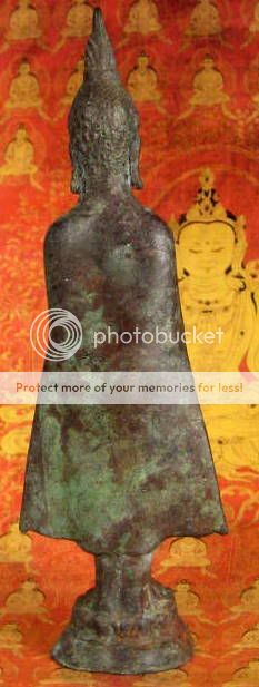 This old Sacred Buddha is a perfect size for your altar.