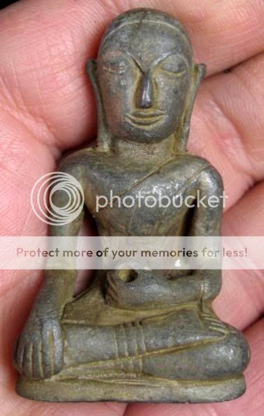 Old BUDDHA Statue Amulet Blessed ANANDA TEMPLE BURMA  