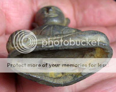 Old BUDDHA Statue Amulet Blessed ANANDA TEMPLE BURMA  