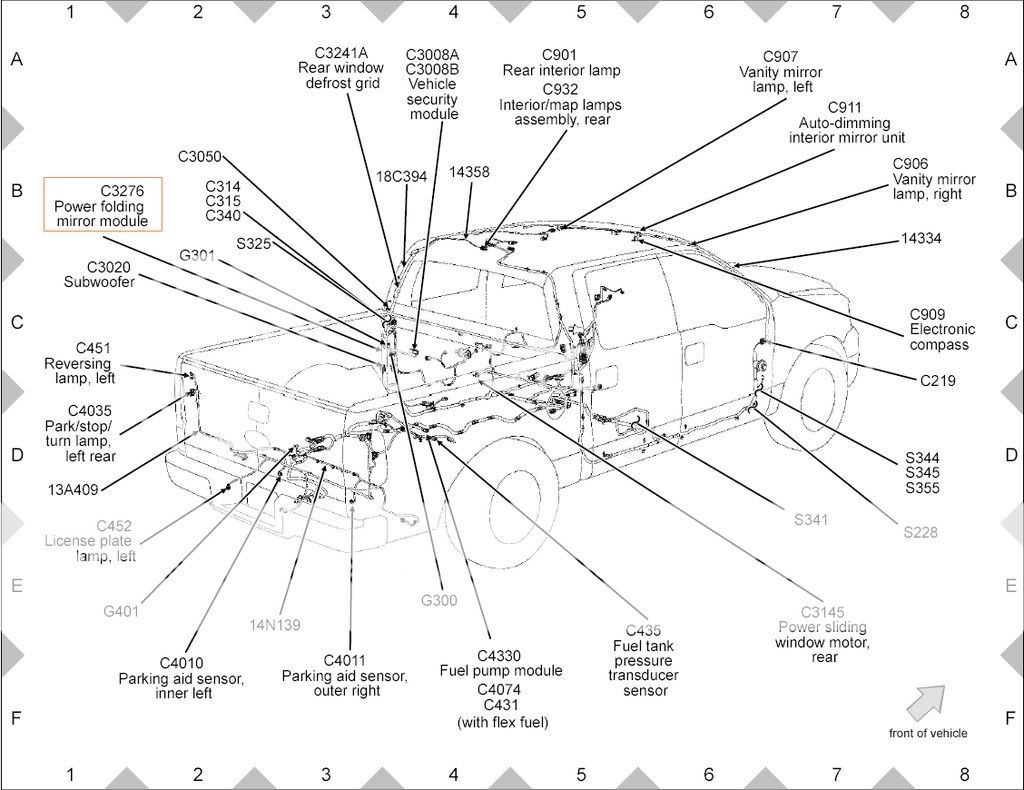 2006 Ford f150 body security module #7