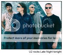 U2 rocks Late Night tonight [U2.com]