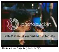 All-American Rejects at the MTV Video Music Awards (photo: MTV)