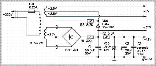 Russian Electronic Clock Calendar luminescent Indicator  