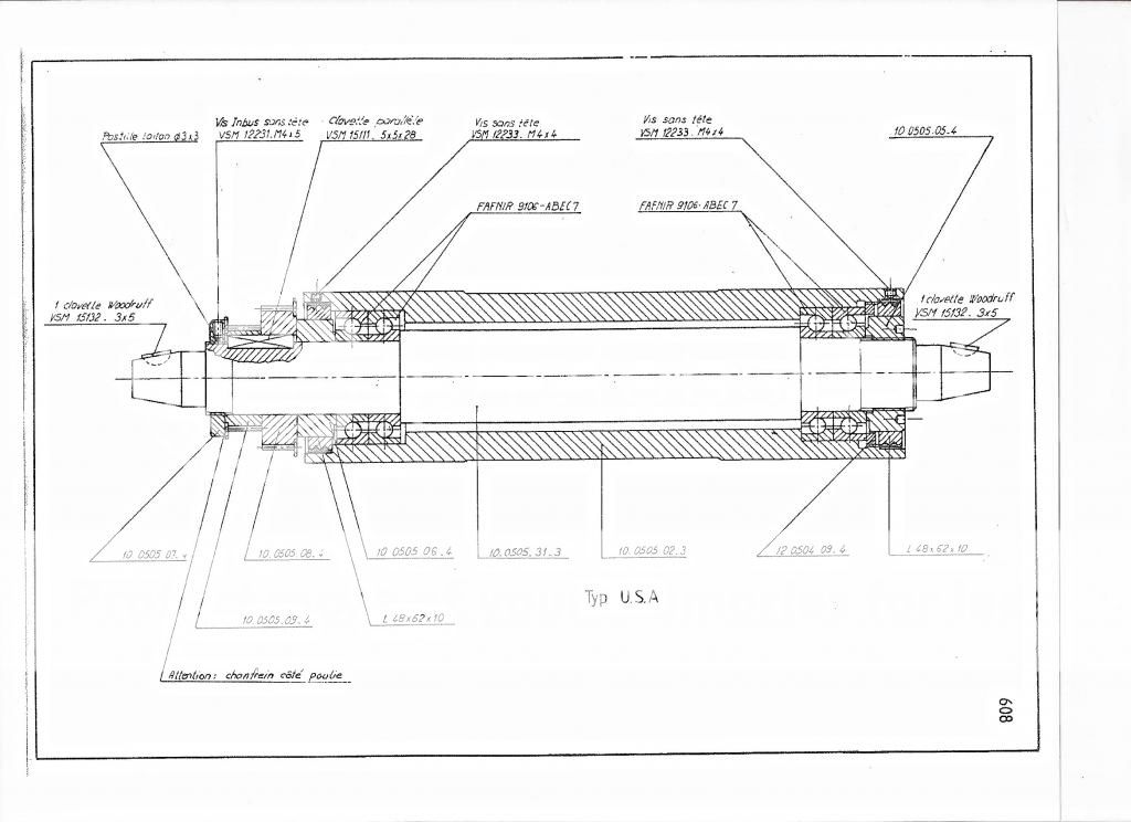 Spindle rebuild haro tool and cutter grinder