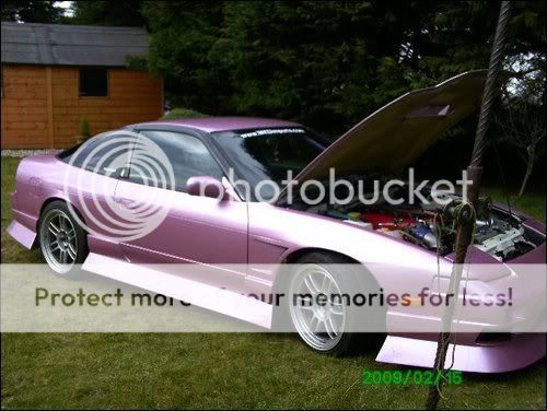 my pink 180sx