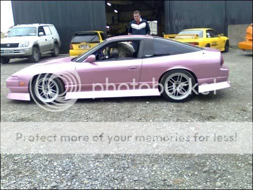 my pink 180sx