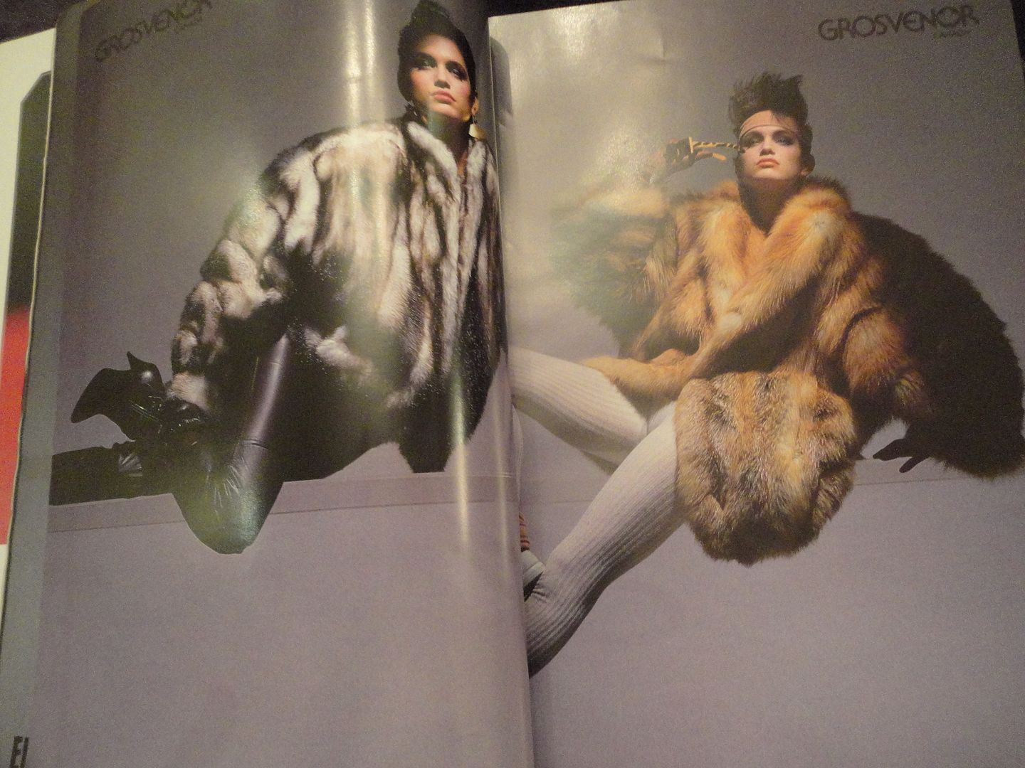 Vogue Paris 1985 Sandra Satezalo Fur Stephanie Seymour Linda